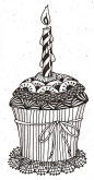 (16) cupcake - sc0001d1bc by banar, via Flickr | doodles | Pinterest