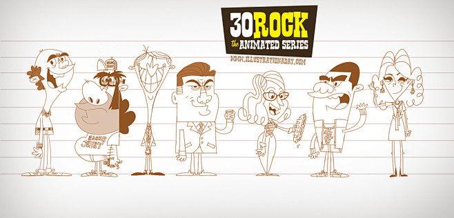30 Rock Sketches by ...