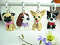 Puppy Love Stitch Markers Set of 4 by beadpassion on Etsy, $22.00