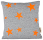 Hand Printed Star Cushion, Neon contemporary-decorative-pillows