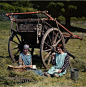 Nat Geo Image Collection 在 Instagram 上发布：“Do you know what year this image of #girls eating #lunch in a #hayfield near Hawkshead was published in National Geographic magazine? Photo…”