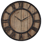 Powell Wooden Wall Clock traditional clocks