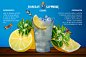 BOMBAY SAPPHIRE : Dirección de arte y creatividad para social media de Bombay Sapphire. En base al taste appel de las recetas preparadas con Ginebra.