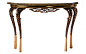 Console Tables - BRONZE CONSOLE TABLE