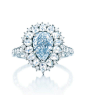 Tiffany & Co. 2014 Blue Book Blue Diamond Ring