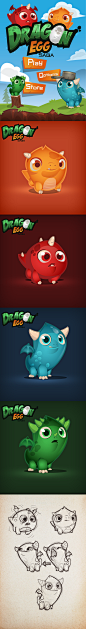 Dragon Egg Saga on Behance