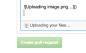 GitHub – Paste an image into an issue or PR text area and it will upload it and format the markdown for you.