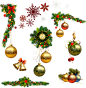 Christmas 元素PNG_免扣png_节日元素_模库(51Mockup)