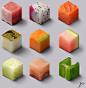 Food cube, Son Trinh : study...