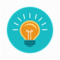 brainstorm, bulb, creative, idea, light, lightbulb icon