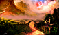 fantasy_landscape_by_theshaddx