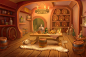 ArtStation - Hobbit's house, Alina Sytnik