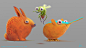 Round Creatures, Alessandro Chirico : Some of the creatures I'm working on for my IP.  These are just for style exploration purposes.