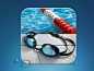 Dribbble - Swim by Rosetta Icon Design