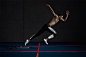 Drift : Shooting 400m hurdle European Champion Kariem Hussein at Letzigrund Stadium