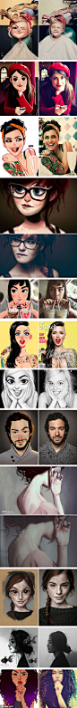 Artist Turns Photos Of Random People Into Fun Illustrations (By Julio Cesar)