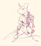Redwall: Martin The Warrior Designs : Since my childhood- Redwall has been one of my most treasured series' of books, and Martin The Warrior was my first and favorite. I recently took a swing at bringing some of the characters as I imagined them from the 