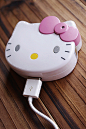 Hello Kitty iphone4 4s 猫头苹果充电器 旅行AC充电器 USB1米线