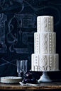满足你对浪漫婚礼的所有幻想，针织风蛋糕大合集，其实从视觉上也可以让秋冬婚礼"暖"起来！