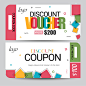 Christmas COUPON Cupon discount discount card discount coupon gift card gift voucher voucher Voucher Design