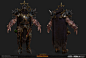 Total War: Warhammer- Chaos Sorcerer, Matthew Davis : Chaos sorcerers from Total War: Warhammer.  These guys are humans or men of the north drawn to and corrupted by thier interest or study of the dark arts and more specifically their greed for knowledge