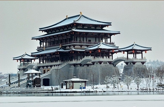 大唐芙蓉园雪景