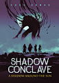 Shadow Conclave / Book Cover, Amir Zand : Another book got published, Shadow Conclave by Hugo Damas, actually i’ve made 2 covers for the series which i have to wait for it’s release before I publish the second one here. 
We wanted to keep it simple and mo