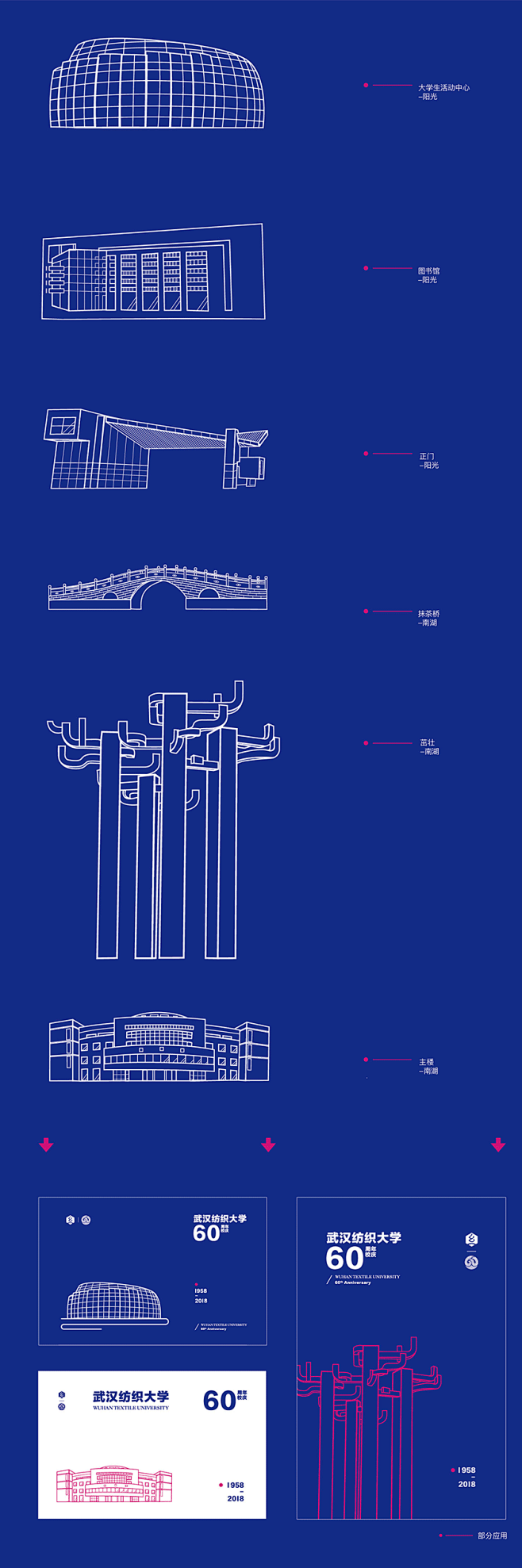 武汉纺织大学60周年校庆Logo正式发布