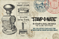 @模库 复古印章及戳笔刷套件 Free Vintage Stamp & Seal Brush Set_PS工具_笔刷_模库(51Mockup)