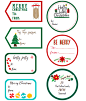 Printable Christmas Labels