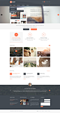 Snapify - clean and modern PSD Template