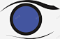 手绘简易眼睛图标矢量图 矢量图 简易眼睛 表情 UI图标 设计图片 免费下载 页面网页 平面电商 创意素材