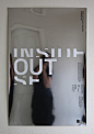 AIGA InsideOut SF展览海报_ Jeremy Matthews，Brett Wickens（弹药）