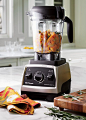 Start a culinary revolution on your countertop with this commercial-quality blender, prized by chefs for decades. The Vitamix does it all: makes smoothies and cocktails, frozen desserts, nut butters and hot soups from raw ingredients in just a few minutes