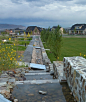 Stormwater canals in South Jordan, Utah carry water to a series of constructed wetlands that remove pollutants, prevent downstream flooding, and help recharge the local aquifer. Click image for case study via Landscape Architects & visit the Slow Otta