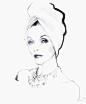At Claridge's - David Downton : David Downton has been Artist in Residence at Claridge’s hotel in London since September 2011. The idea was the brainchild of the hotel’s Public Relations Director Paula Fitzherbert and the General Manager Thomas Kochs. Sin