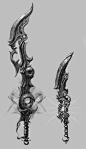 Sword concept, Boris Nikolic : Sword concept by Boris Nikolic on ArtStation.