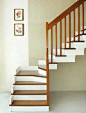 室内木制台阶楼梯装饰图片