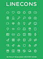 iOS7风格的图标设计Stroke icons2