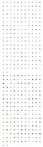 204 Google Plus interface icons, including several sizes. (pixel perfect) « Design Shock Design Shock