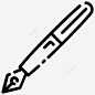 水墨笔教育学习 UI图标 设计图片 免费下载 页面网页 平面电商 创意素材
