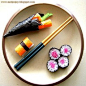 DIY Gourmet Play - Sushi Toys {meijosjoy.blogspot}