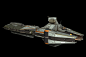 Rebel command ship Phoenix Home, Alexander Ivanov : The Pelta-class frigate, also known as the Republic medical frigate, was a model of frigate manufactured by Kuat Drive Yards. During the Clone Wars, they were used by the Republic Navy to safely ferry in