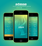 Adasse: Gym workout mobile app on Behance