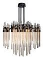 Verga chandelier by Wired Custom Lighting