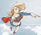 Joel Jurion 超级英雄插画欣赏 迪士尼 超级英雄 超人 欧美漫画 卡通 