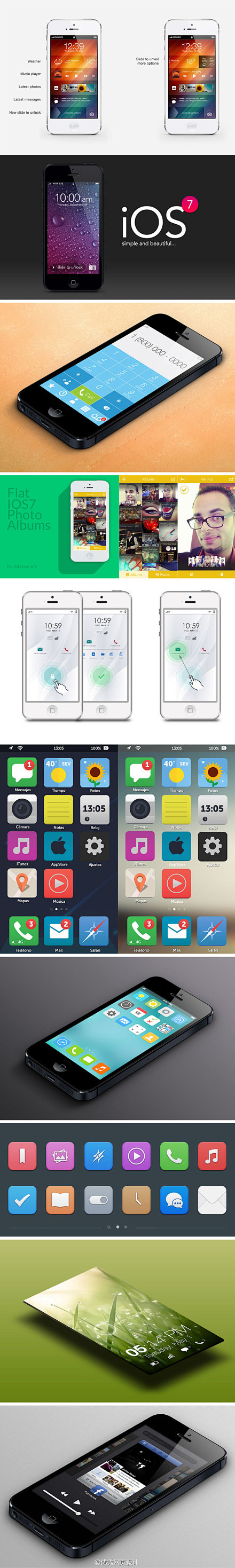 iOS7 concept  http:/...