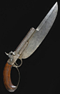 A rare U.S. Navy Elgin cutlass pistol by C.B. Allen