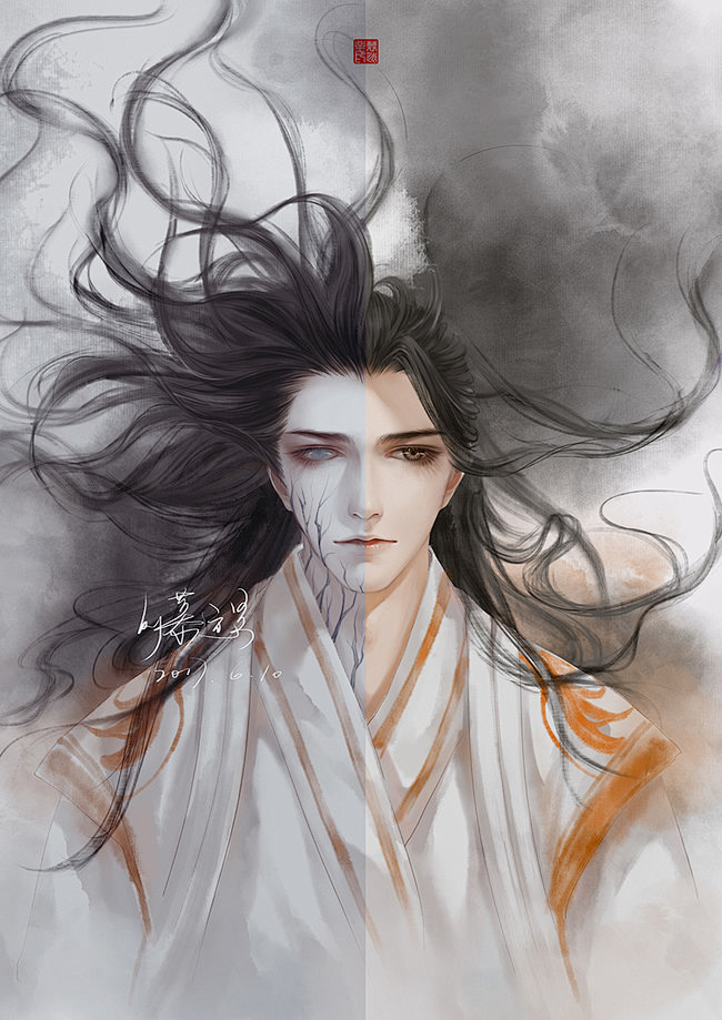 魔道祖师 温宁 同人图 插画 壁纸 | ...