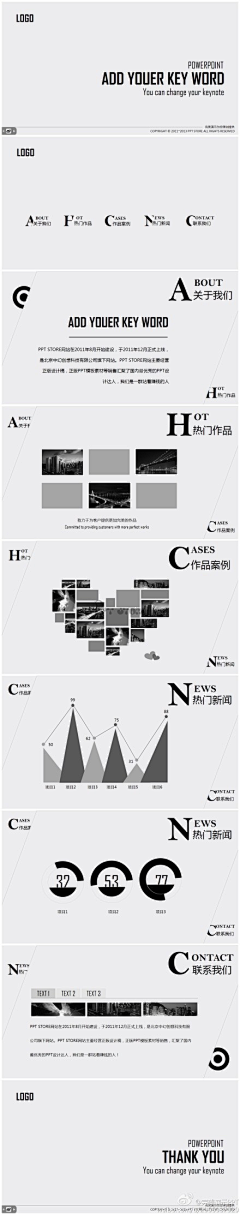 睡神宅女and懒懒超人采集到PPT排版